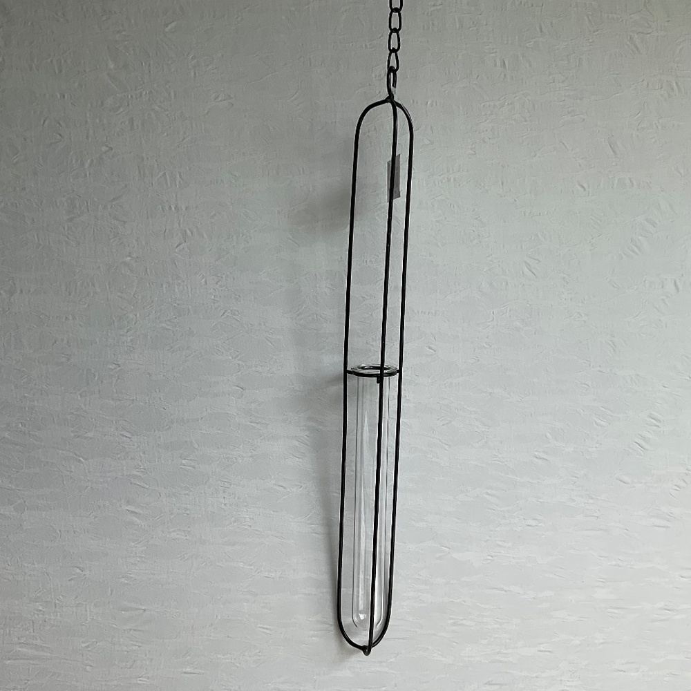 Hanging Bud Vase on Chain